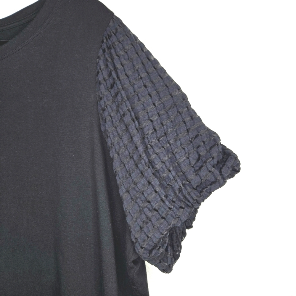 Calvin Klein short Sleeve black top. 2X - Picture 9 of 13